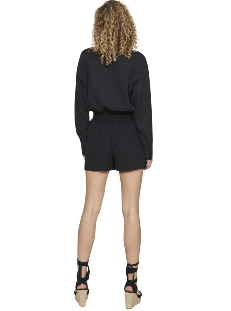 Shorts Vila Vilania preto para mulher.