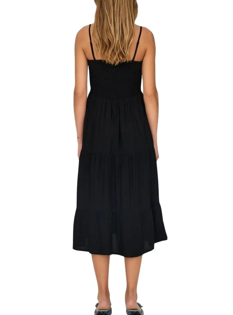 Vestido Only Zelina preto para mulher