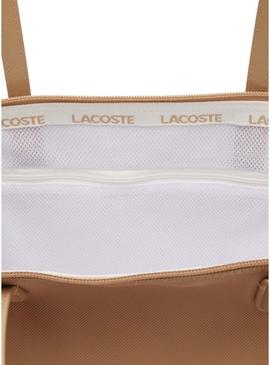 Bolsa Lacoste Tote Beige para Mulher
