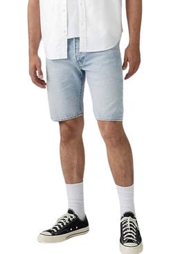 Bermudas Levis 501 Original azul para homem