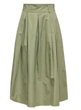 Saia Only Lucinda verde para mulher.