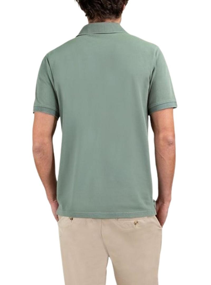  Polo El Ganso Dyed verde para homem.