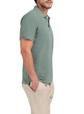  Polo El Ganso Dyed verde para homem.