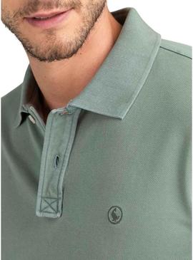  Polo El Ganso Dyed verde para homem.