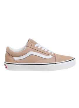 Sapatilhas Vans Old Skool rosa para mulher.