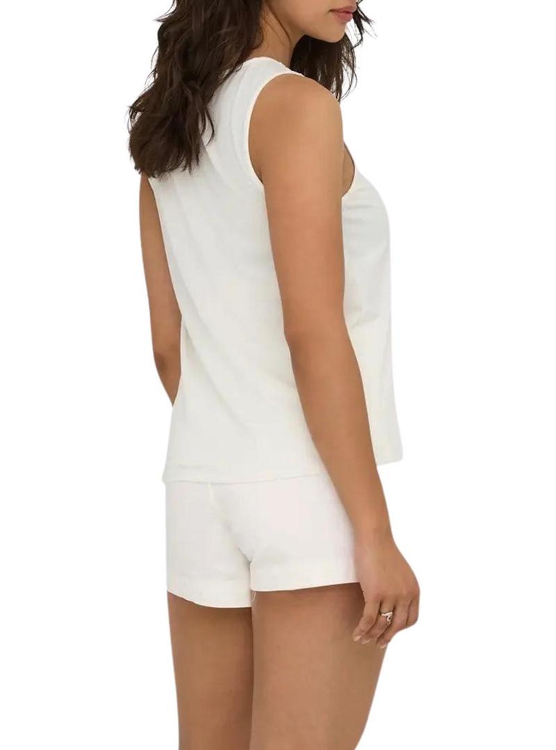 Camiseta Only Free branca para mulher