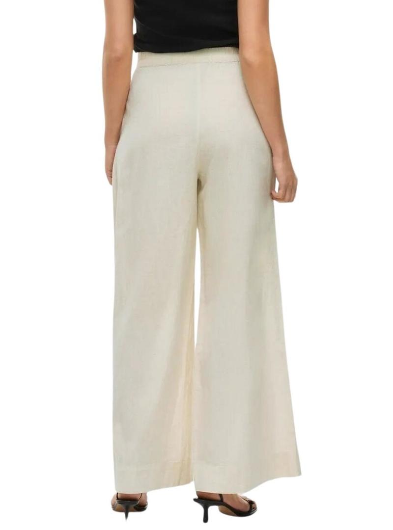 Calça Vila Etni bege para mulher