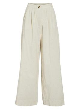 Calça Vila Etni bege para mulher