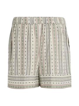 Bermudas Vila Senso bege para mulher