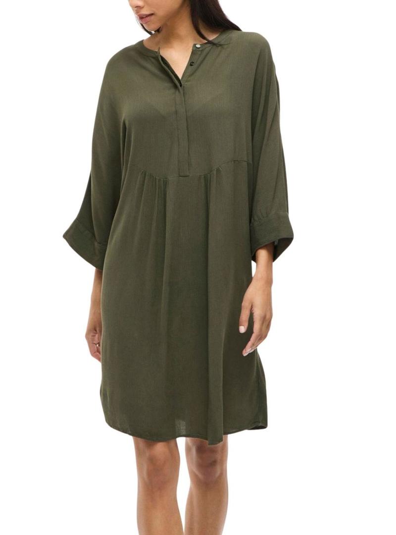 Vestido Vila Vipaliva verde para mulher