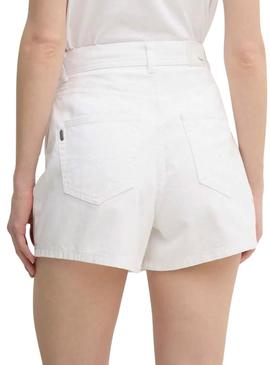Short Saia Pepe Jeans branco para mulher