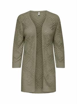 Casaco Only Wisty verde para mulher
