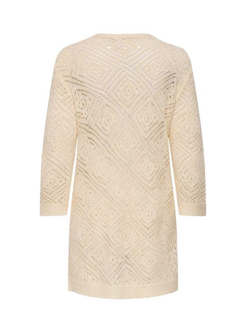 Jaqueta Only Wisty bege para mulher.