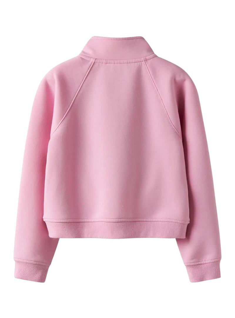 Moletom Name It Jugel rosa para menina