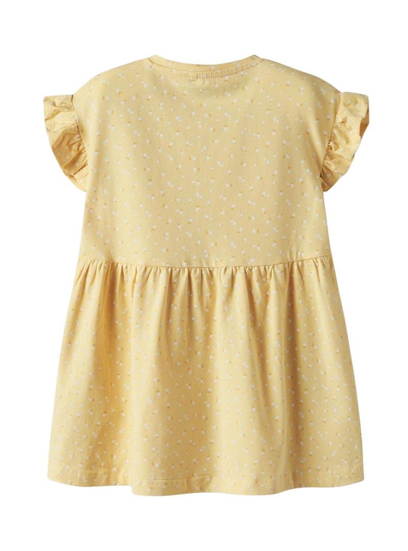 Vestido Name It Joane amarelo para menina