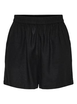 Shorts Pieces Pia preto para mulher