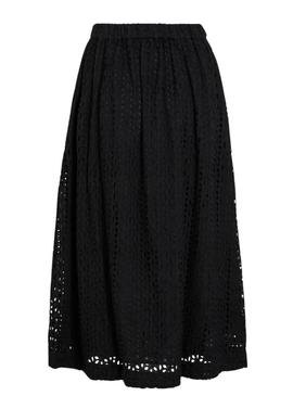 Saia preta Vila Viakisa para mulher.