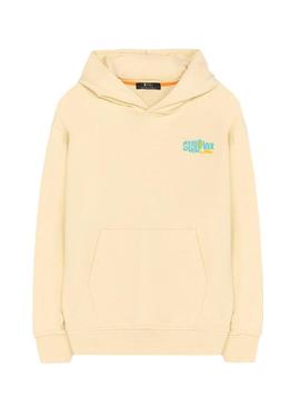 Moletom O Polvo Sealovers Surfing amarelo para homem