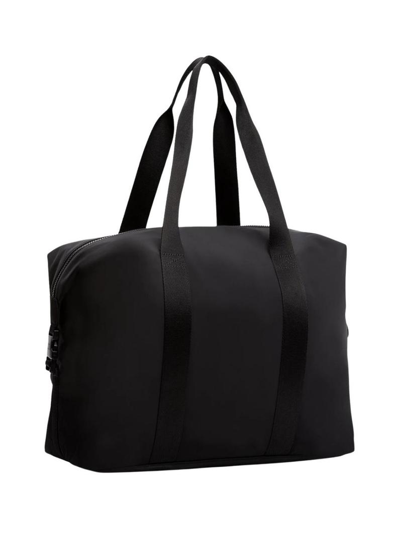 Bolsa Tommy Jeans Urban Duffle preta esportiva para mulher e homem.