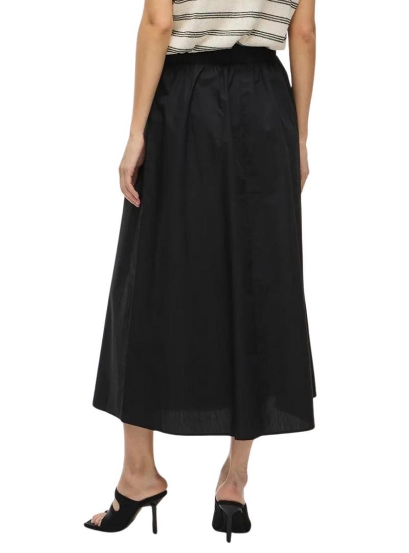 Saia Vila Sophie preta para mulher.