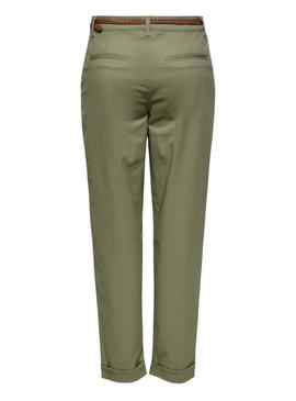 Calça Only Sax verde para mulher