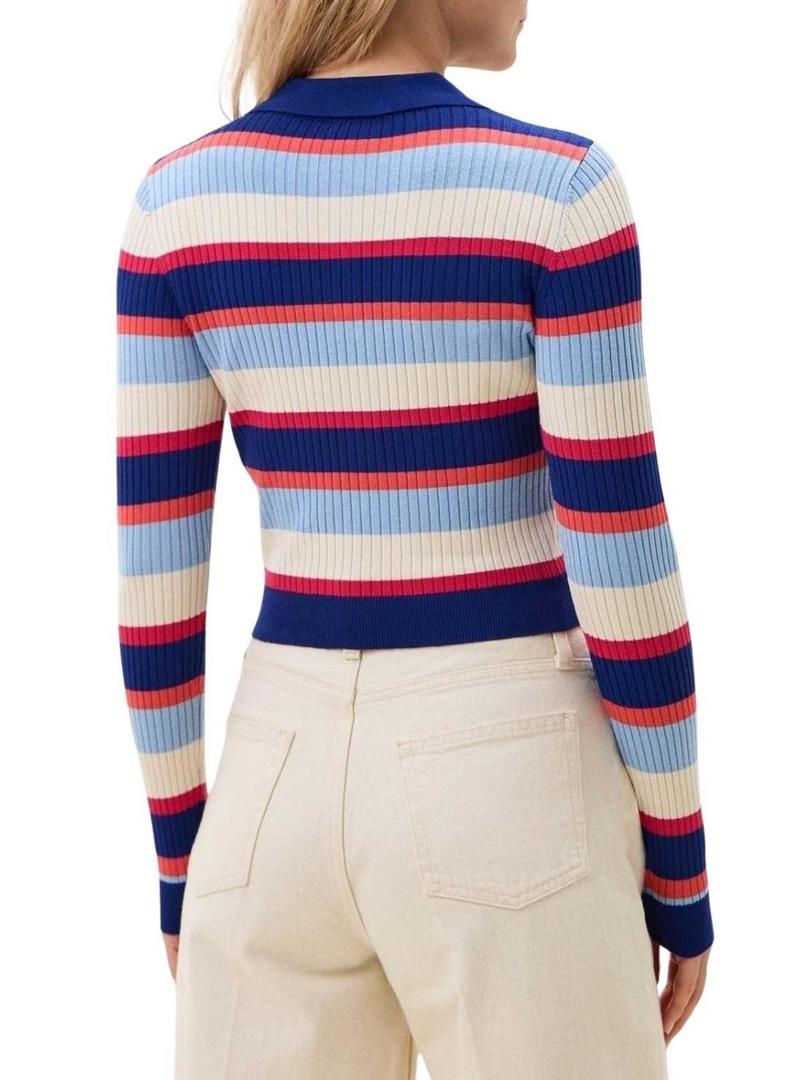 Camiseta Polo Only Karol Marino para mulher.