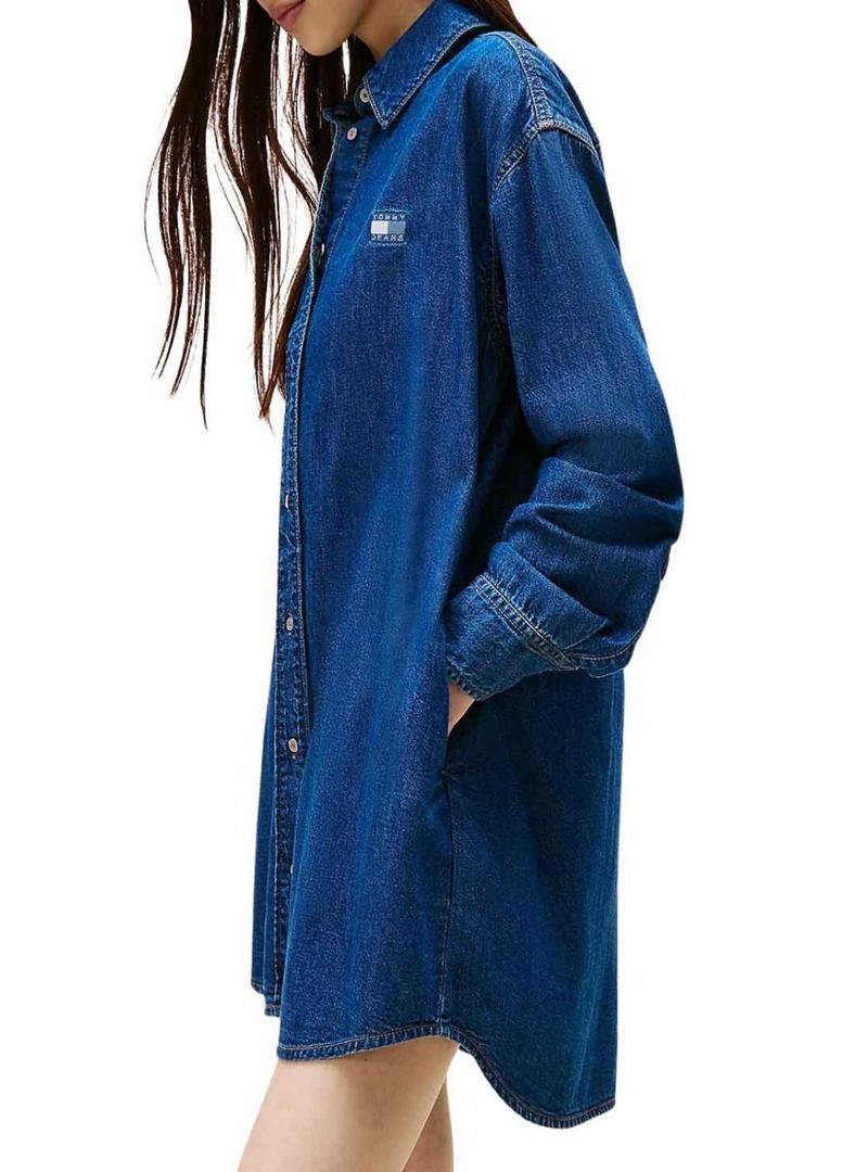 Vestido de ganga Tommy Jeans para mulher