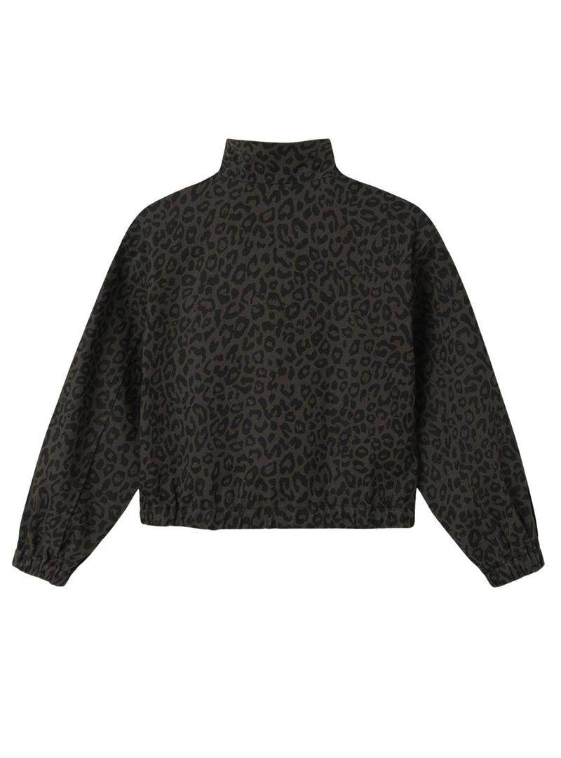 Jaqueta Name It Lela leopardo para menina