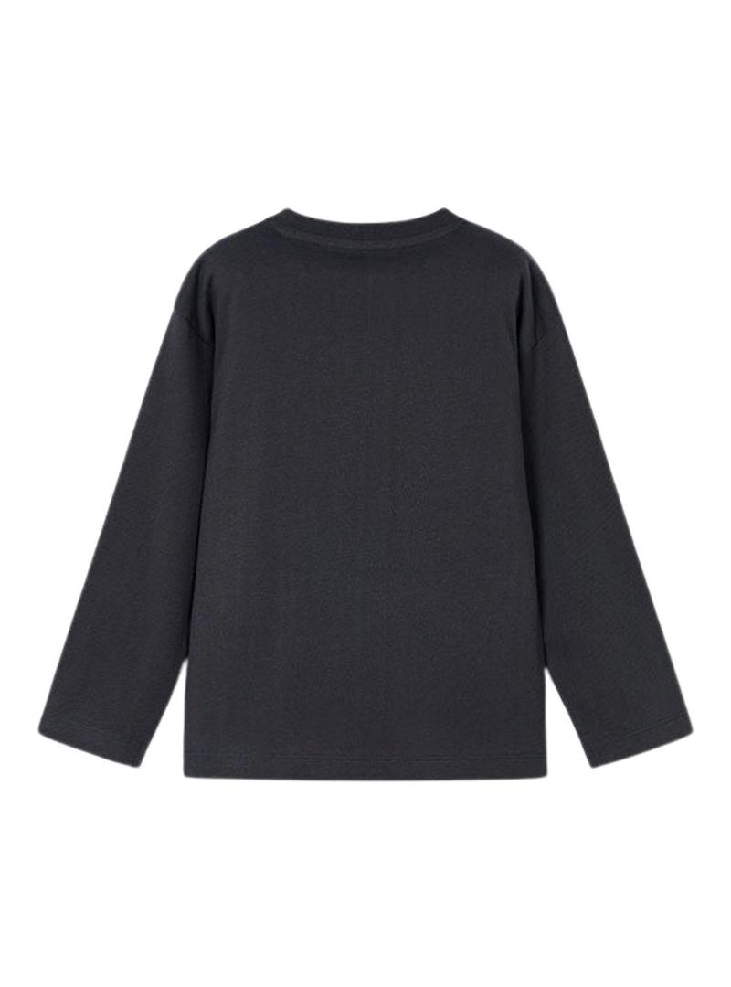 Camisa Mayoral capacetes cinza para menino.