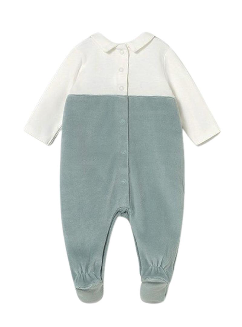 Bodysuit Mayoral verde para bebê.