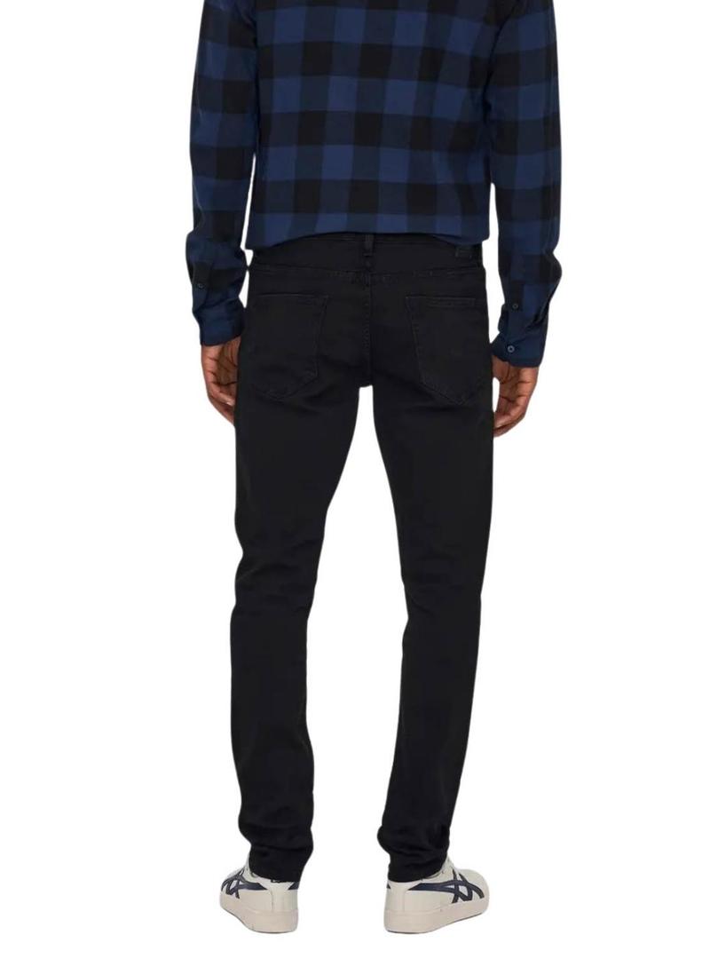 Calça Only and Sons Loom preta para homem