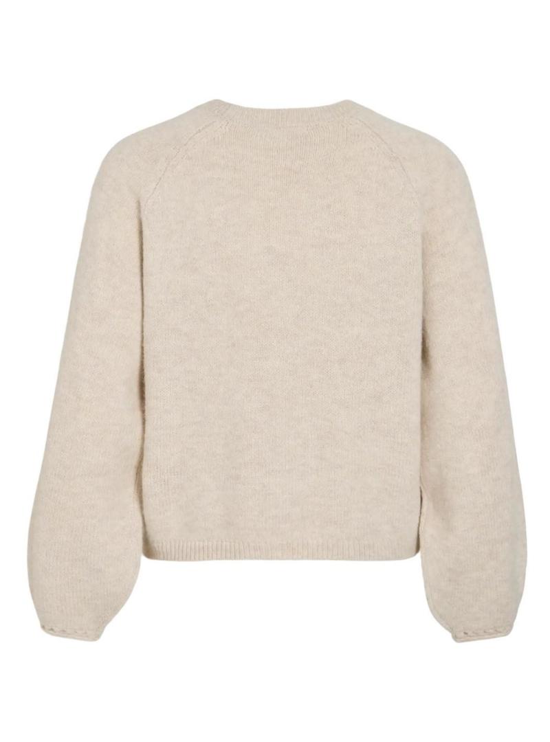 Camisola Vila Visapna bege para mulher