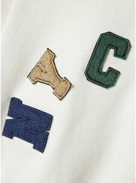 Moletom Name It Notus branco para menino