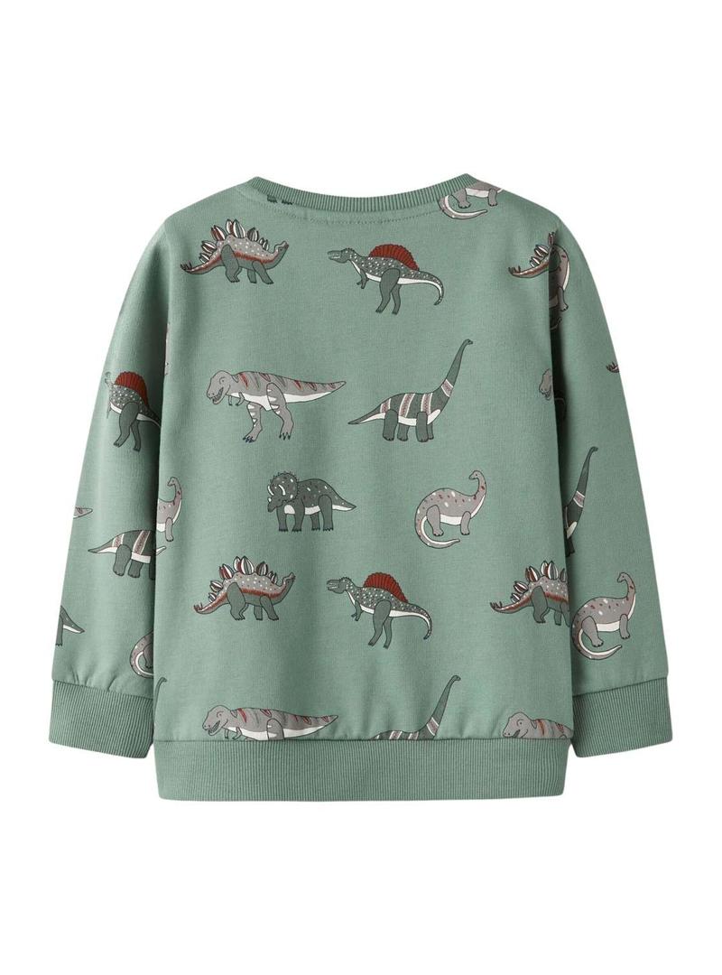 Moletom Name It Nenean verde para menino