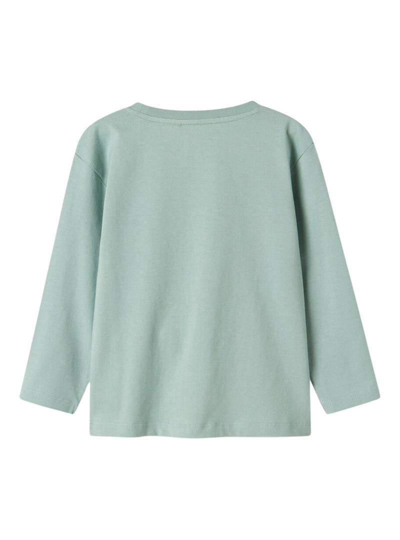 Camiseta Name It Abir verde para menino