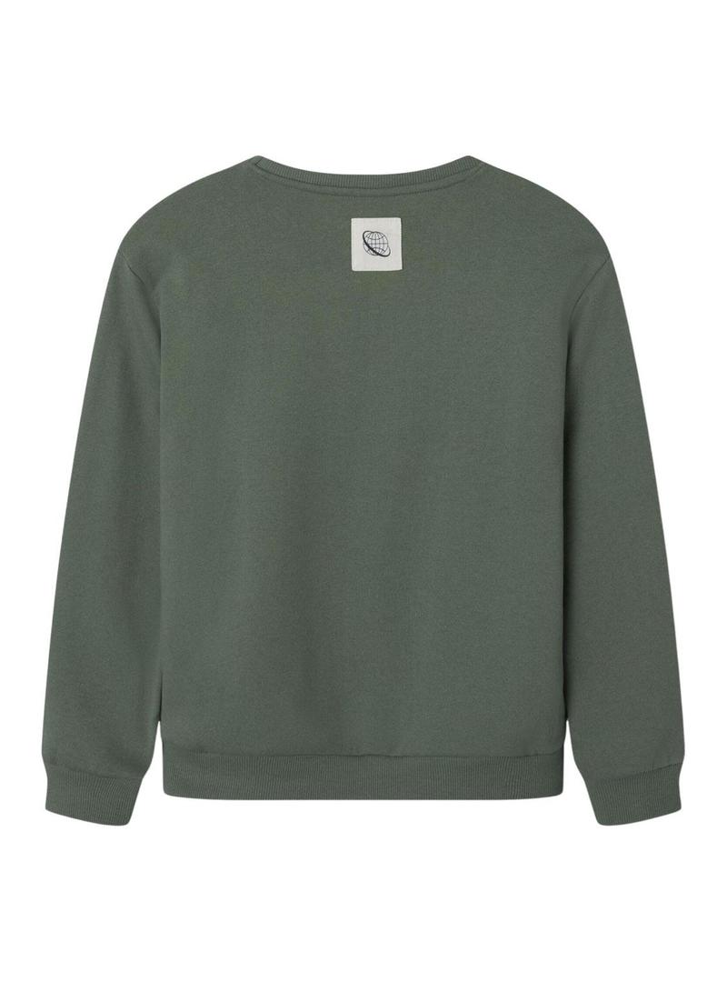 Moletom Name It Nello verde para menino