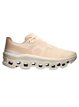 Tênis On Cloudmonster Void coral para mulher