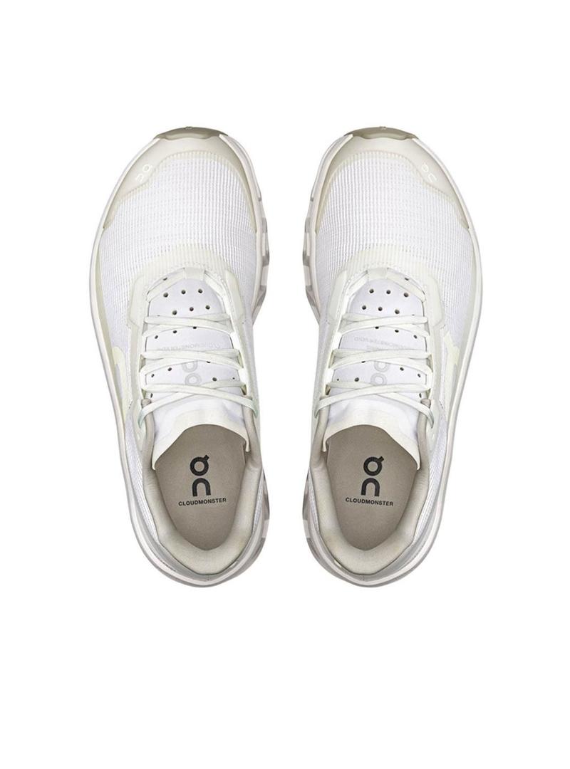 Sapatilhas On Cloudmonster Void branco para mulher.