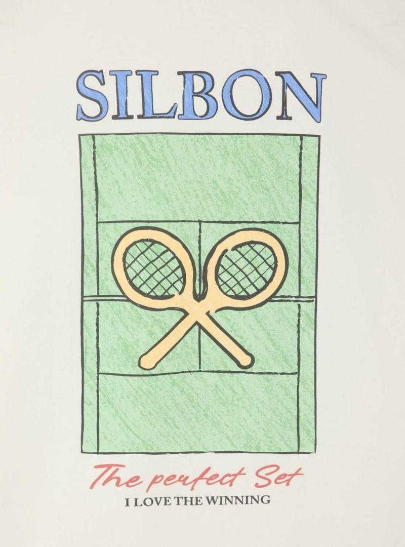 Camisa Silbon Perfect Set bege para homem.