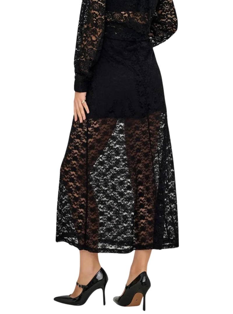 Saia Only Chigo preta para mulher