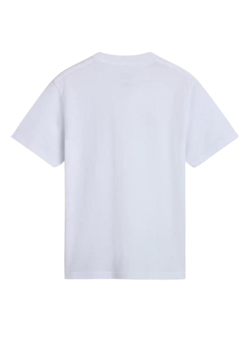 Camiseta Vans Style76 Branca para criança