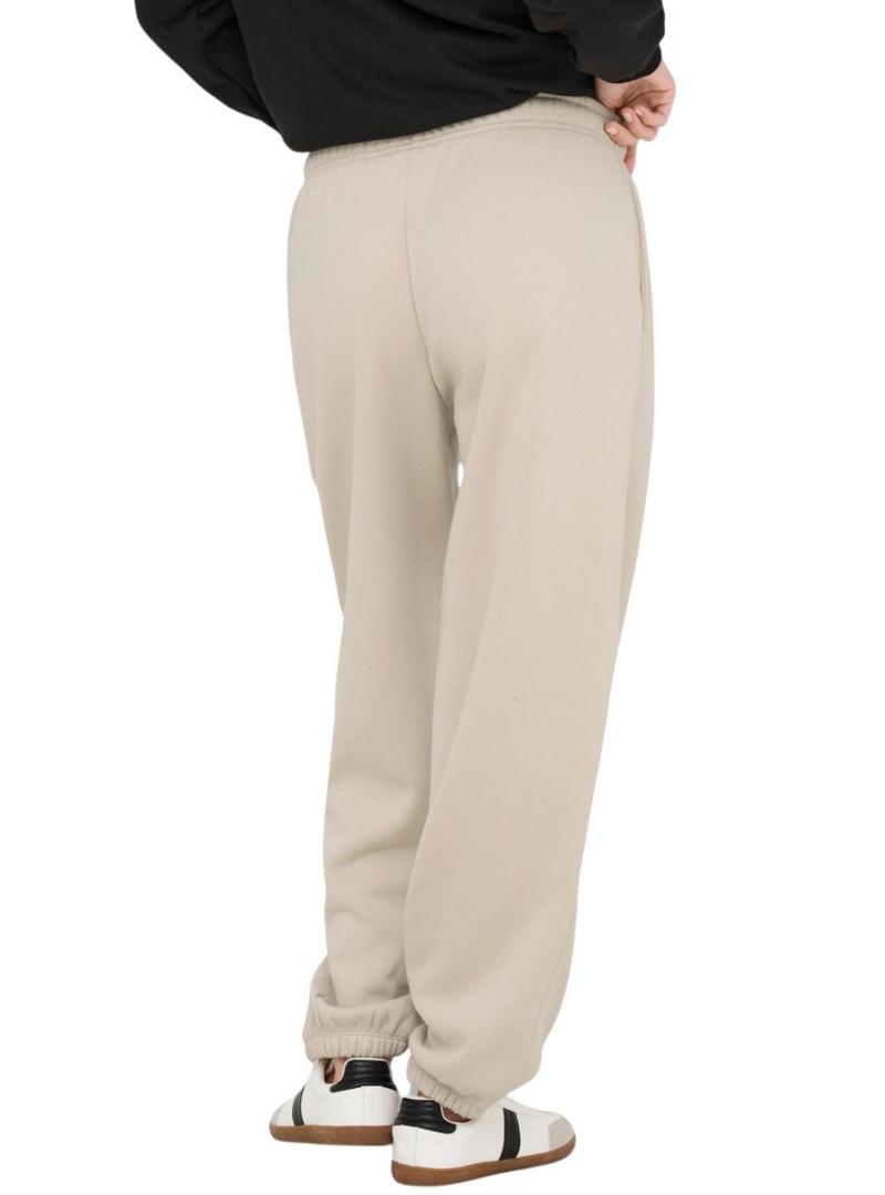 Calça Only Best bege para mulher.