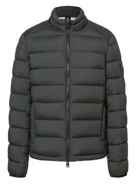 Jaqueta Ecoalf Beret verde para homem.