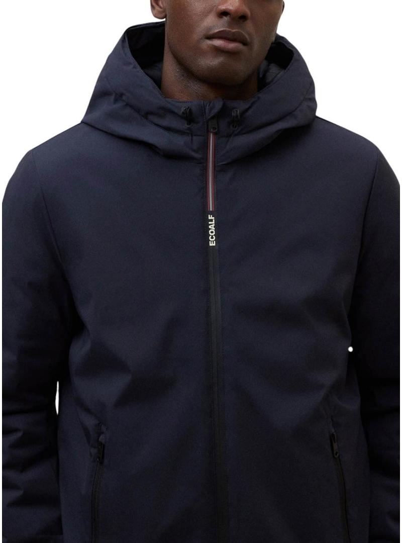 Casaco Ecoalf Cartes azul-marinho para homens.