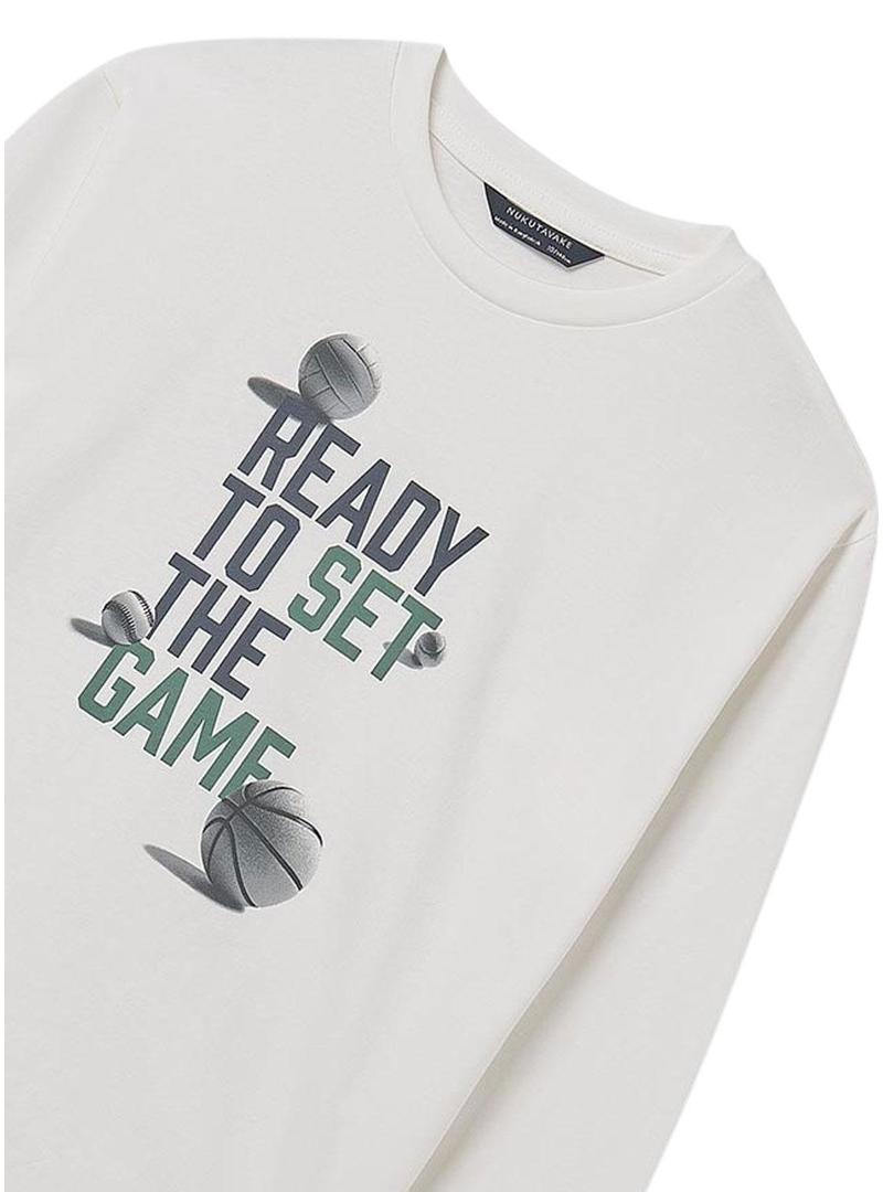 Conjunto de 2 camisetas de basquete para criança da Mayoral.