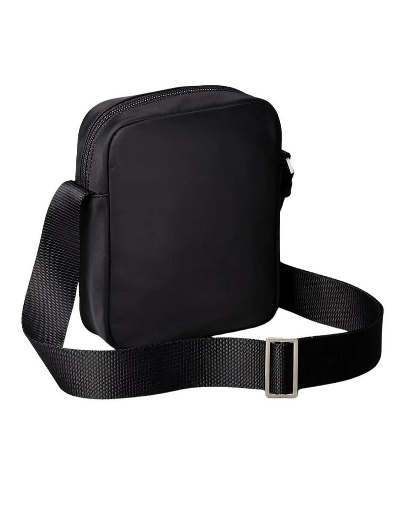 Bolsa Calvin Klein Reporter de nylon preta para homem