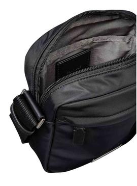 Bolsa Calvin Klein Reporter de nylon preta para homem