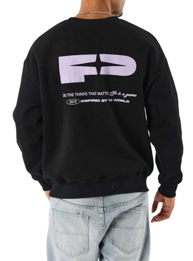 Moletom Project x Paris Life is a game preto para homens