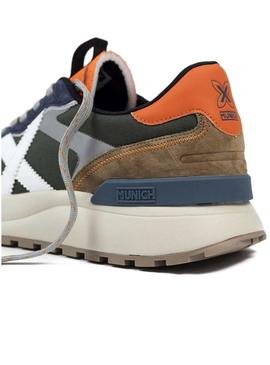 Sapatilhas Munich Dynamix 08 verde para homem.