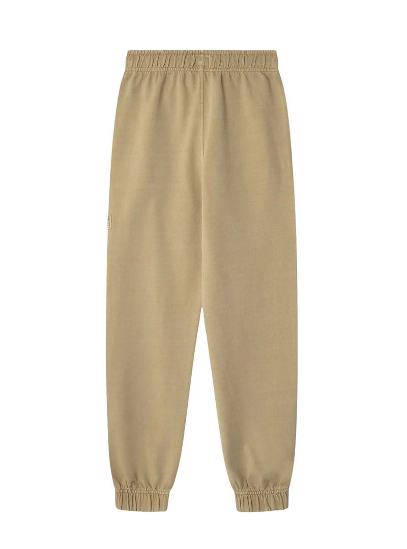 Calça Pepe Jeans Arthur Jogger tostada para criança.